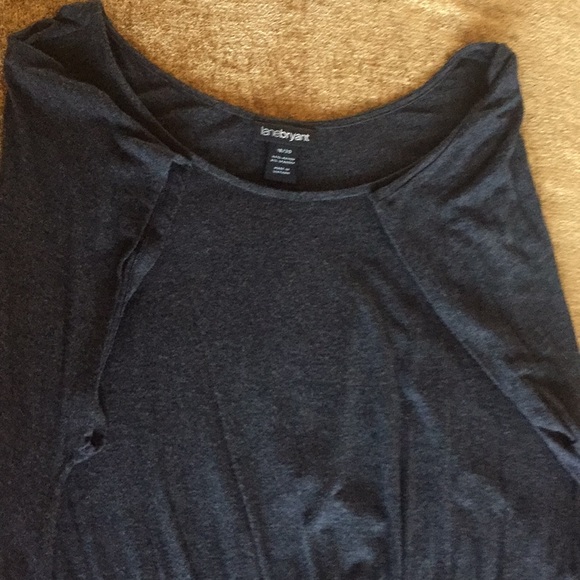 Lane Bryant Charcoal grey Dress - Picture 2 of 6